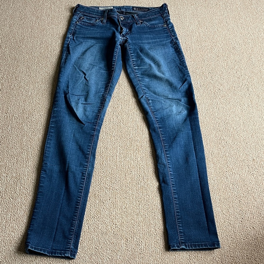 AG Adriano Goldschmied Women's Dark Blue Skinny Jeans